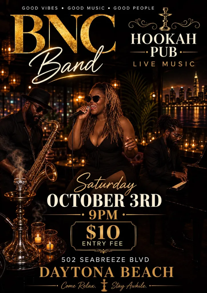 Talented Guest: The BNCBand at Hookah.Pub